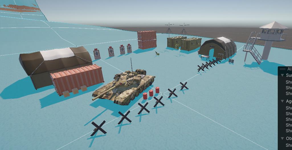 High-fidelity virtual environment for simulation and training